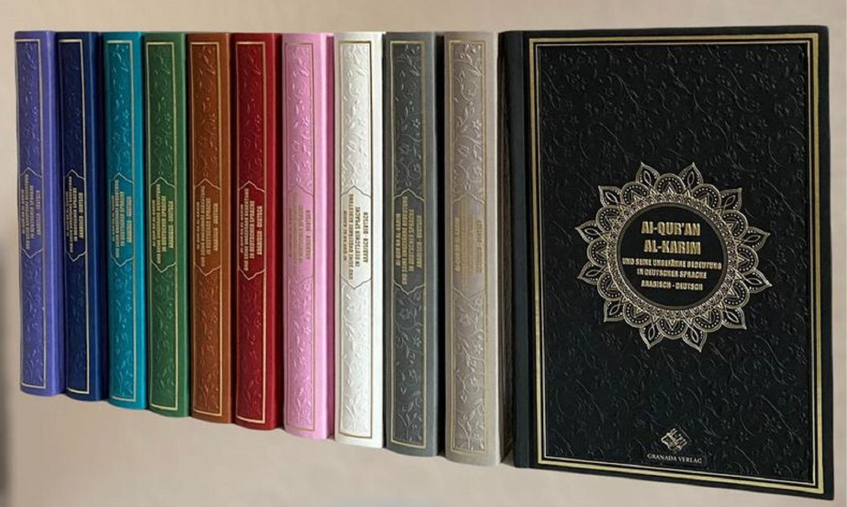 Medina Quran und seine ungefähre Bedeutung in deutscher Sprache