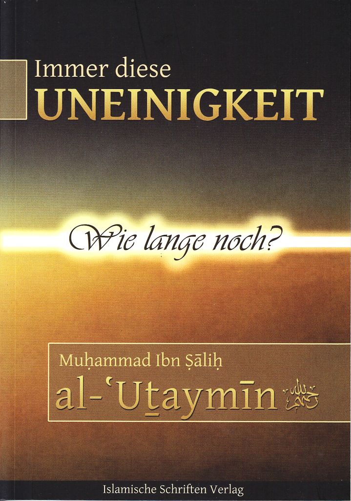 immer diese Uneinigkeit