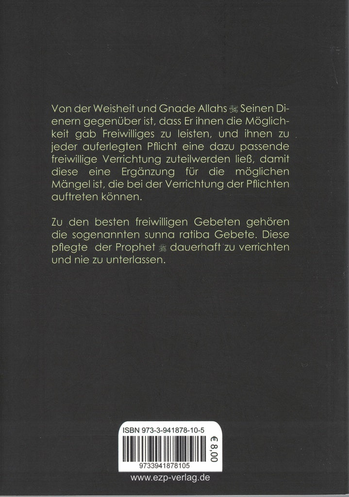 Die sunna ratiba Gebete