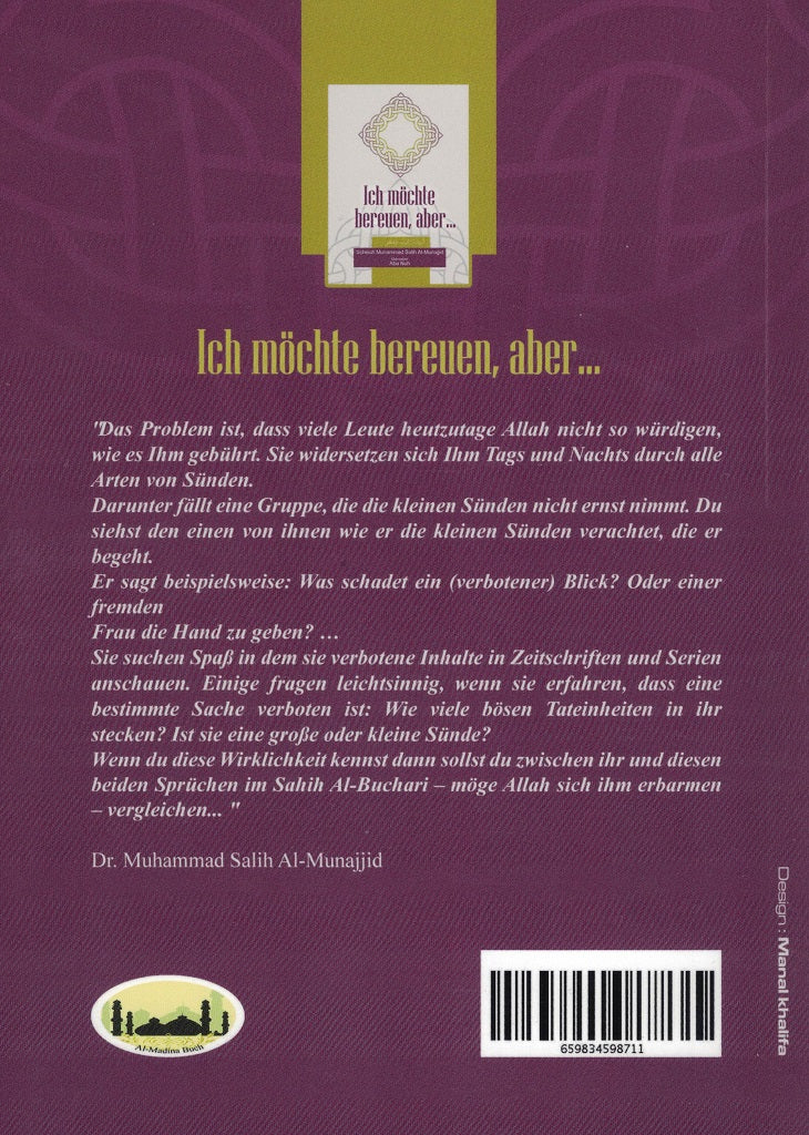 Ich möchte bereuen, aber …