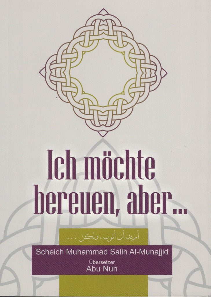 Ich möchte bereuen, aber …