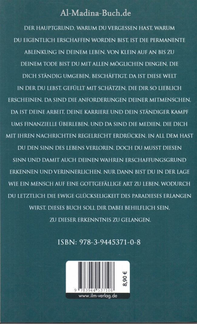 Warum wurdest du erschaffen?