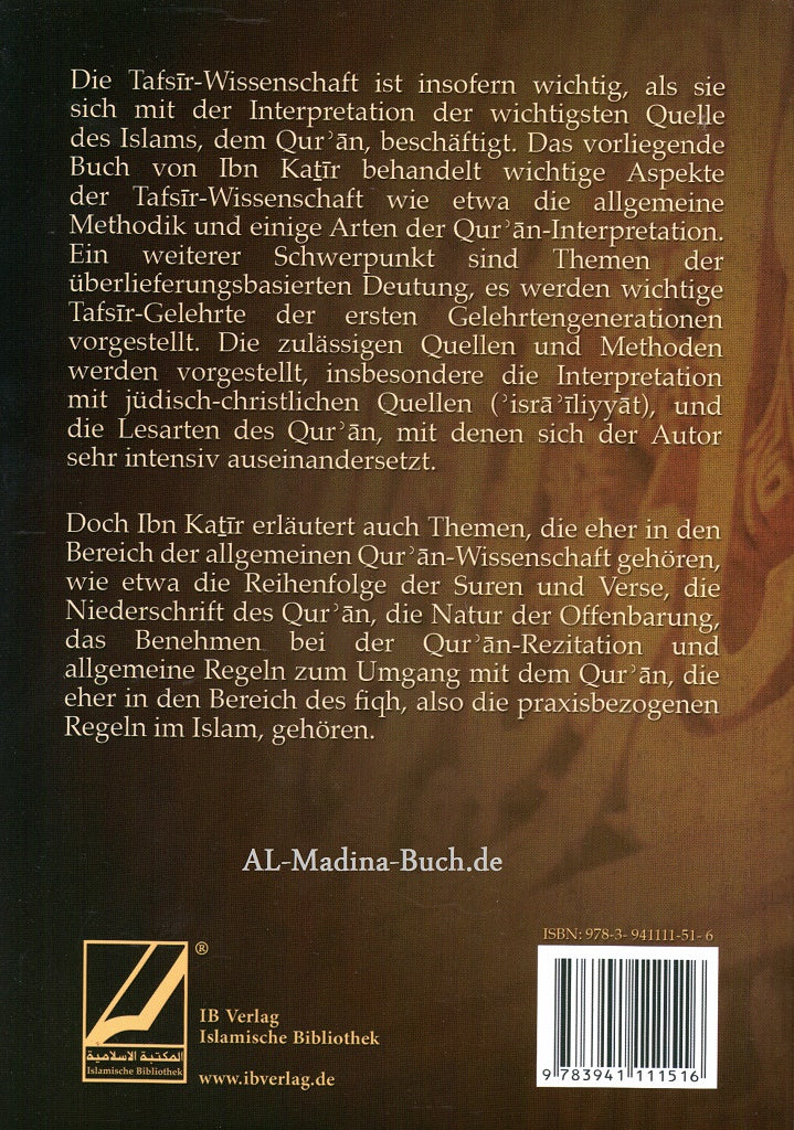 Die Wissenschaft des Tafsir und der rechte Umgang mit dem Quran