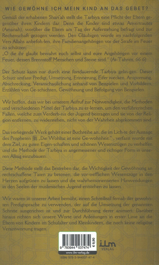 Wie gewöhne ich mein Kind an das Gebet?