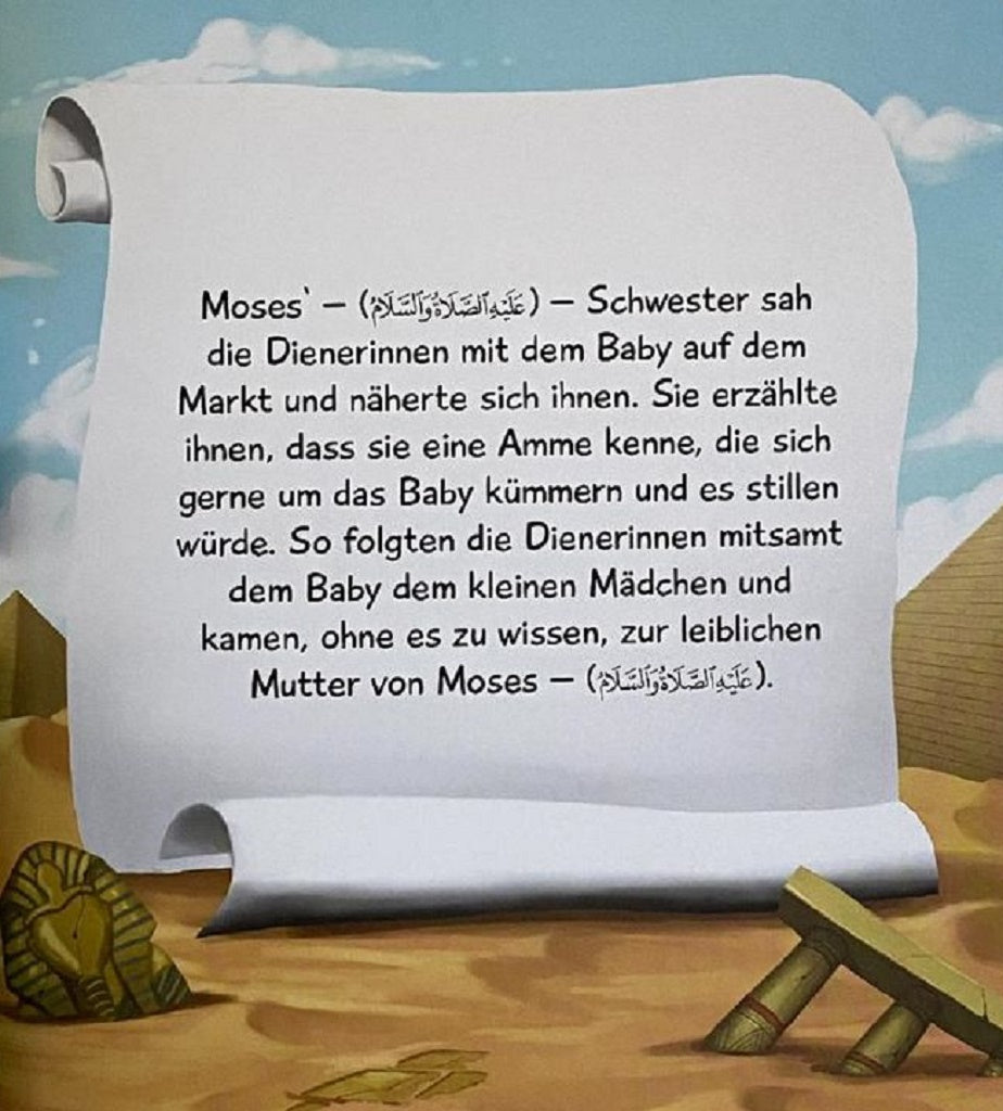 Die Geschichte des Propheten Moses as. (3-6 Jahre)