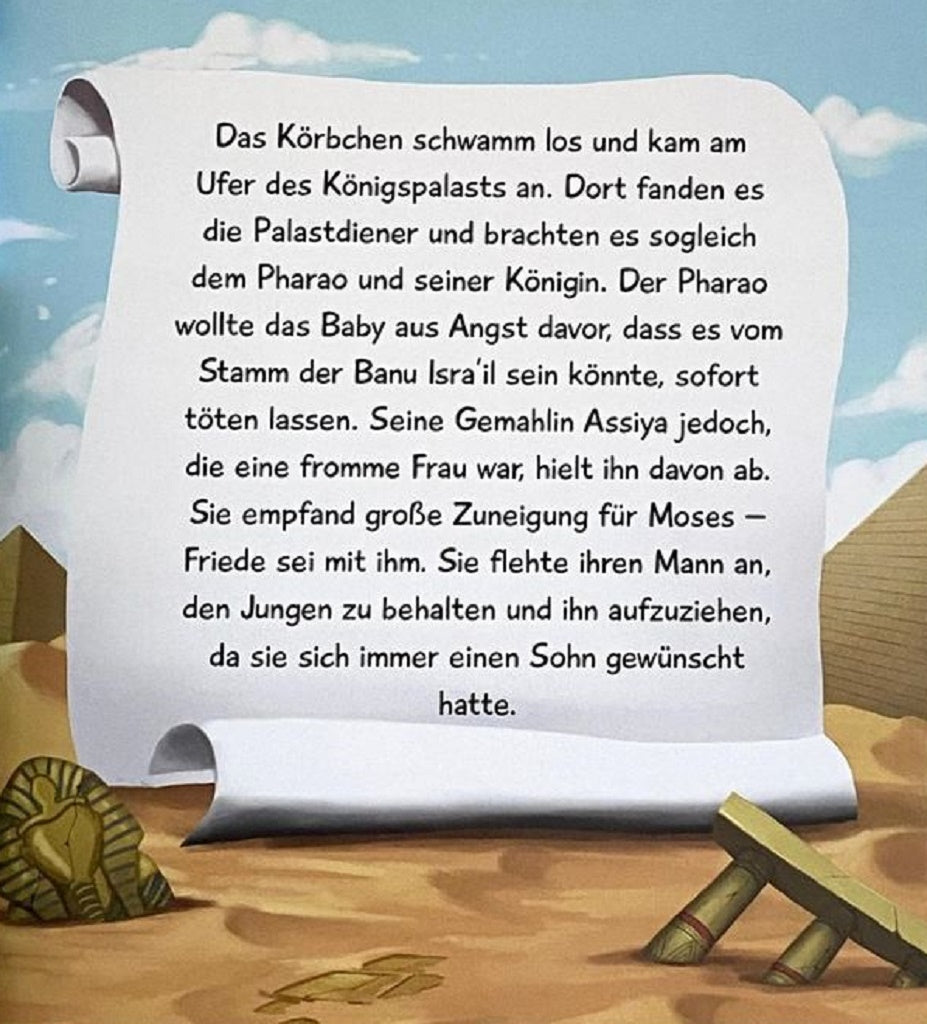 Die Geschichte des Propheten Moses as. (7-12 Jahre)