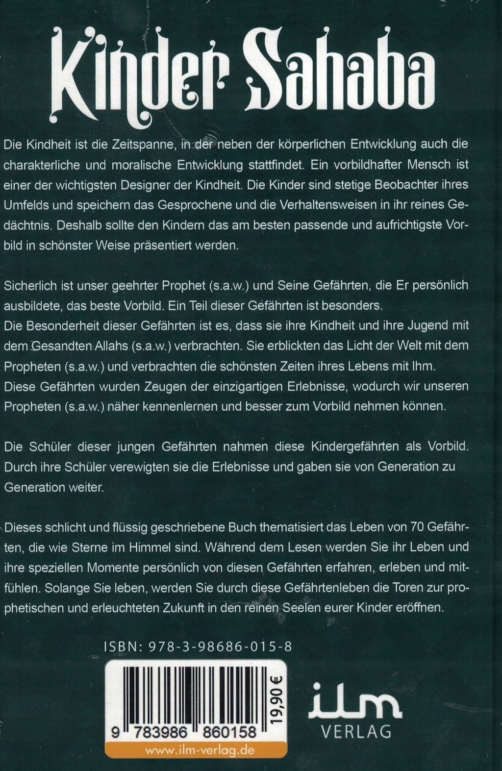 Kinder Sahaba - Die kleinen Gefährten des Propheten Muhammed (s.a.w.)