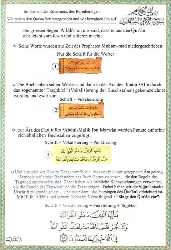 Quran Tajwied Teil 30.