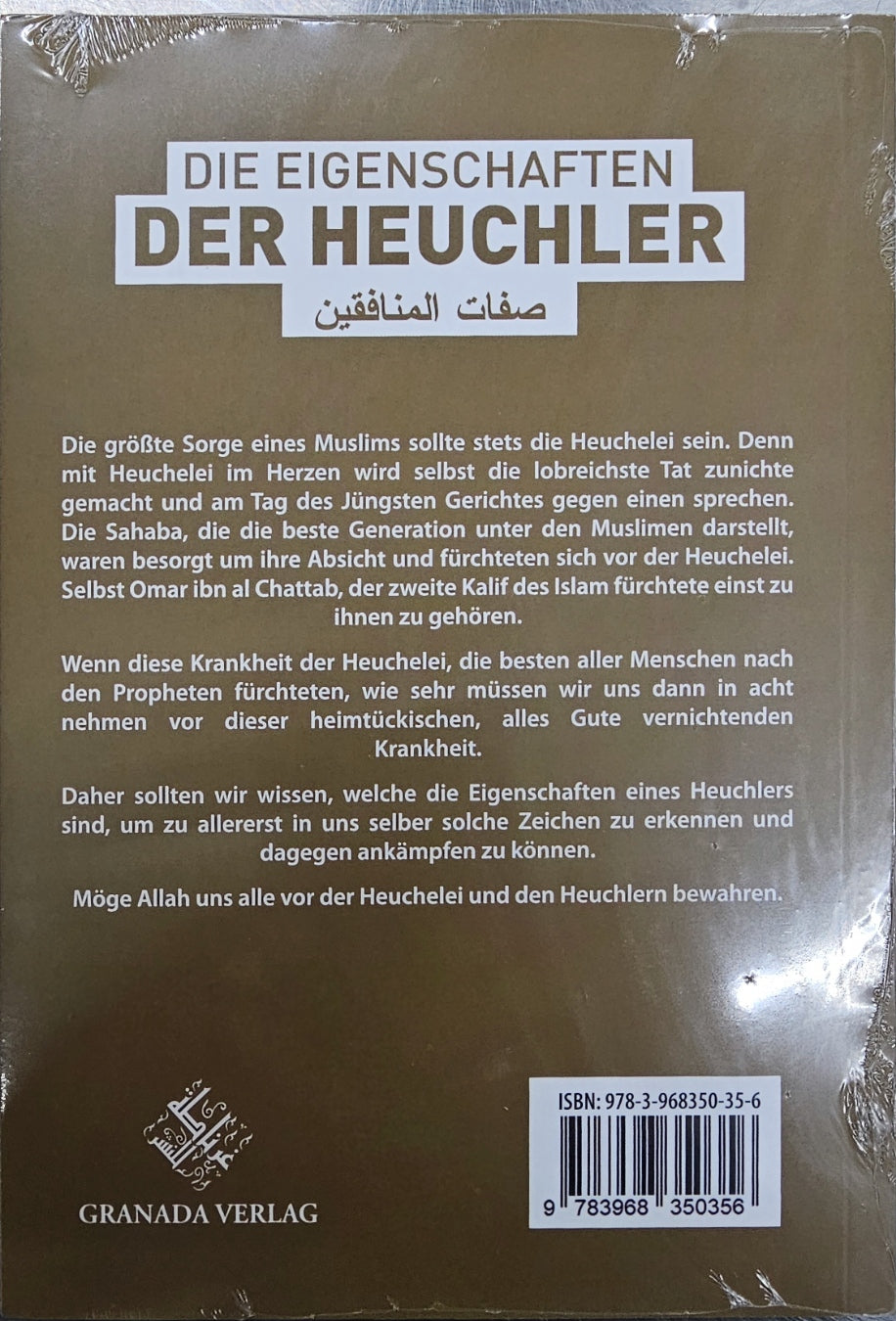 Die Eigenschaften der Heuchler