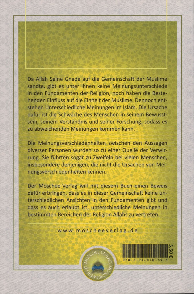 Die Meinungsverschidenheiten zw. den Gelehrten