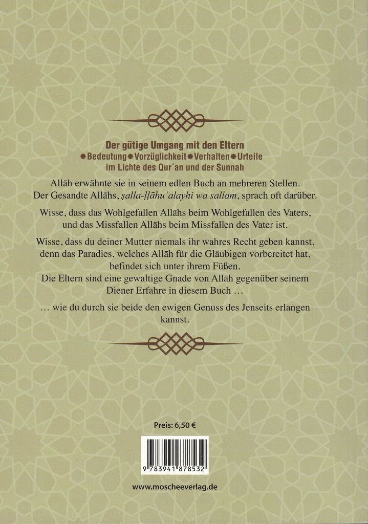 Der gütige Umgang mit den Eltern (MV)