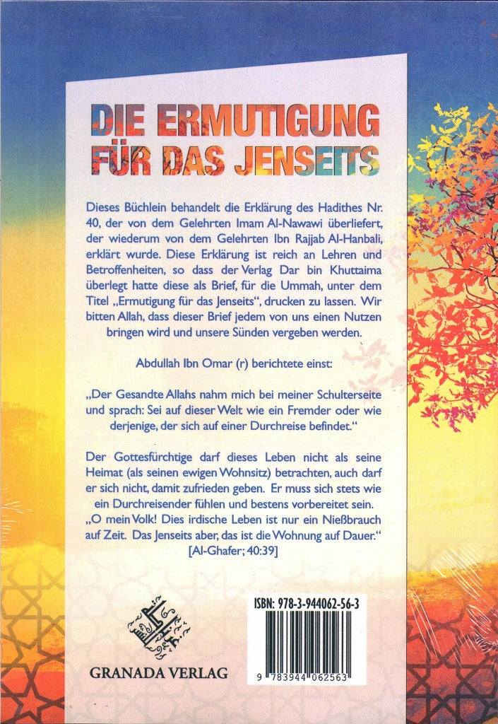 Die Ermutigung für das Jenseits