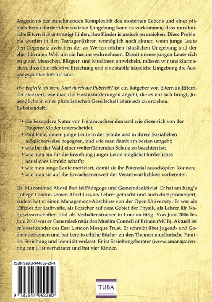 Wie begleite ich mein Kind durch die Pubertät - Ein Wegweiser zu islamischer Erziehung