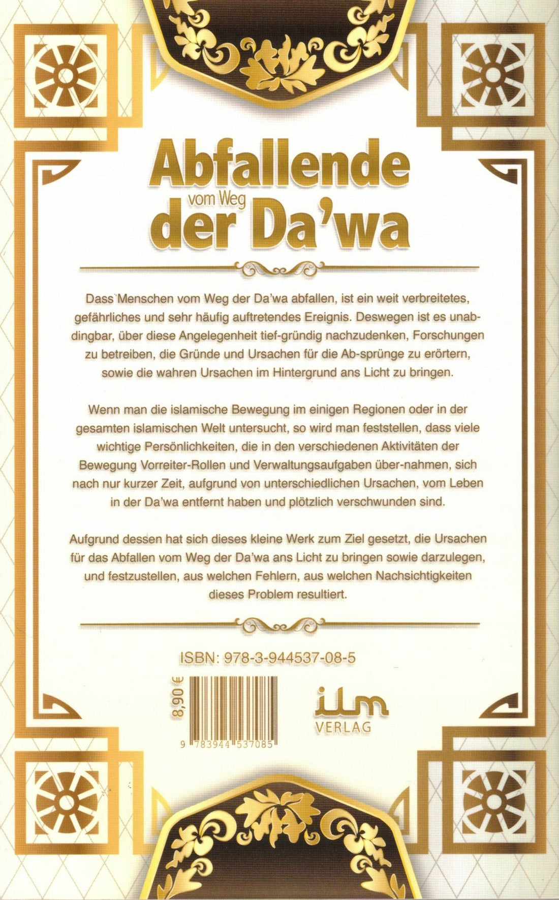 Abfallende vom Weg der Dawa - Prof. Dr. Fethi Yeken