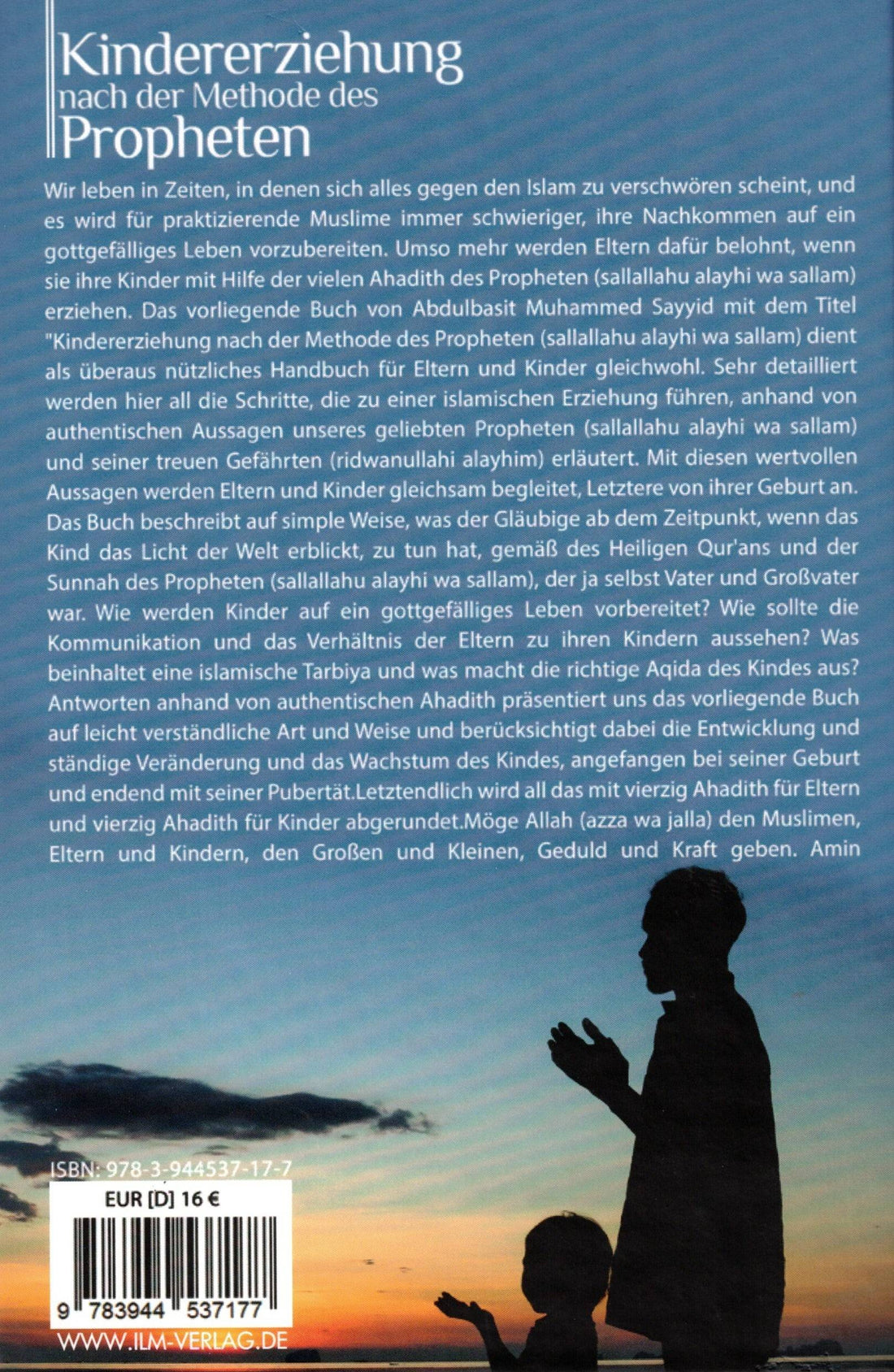 Kindererziehung nach der Methode des Propheten (s.a.s.)