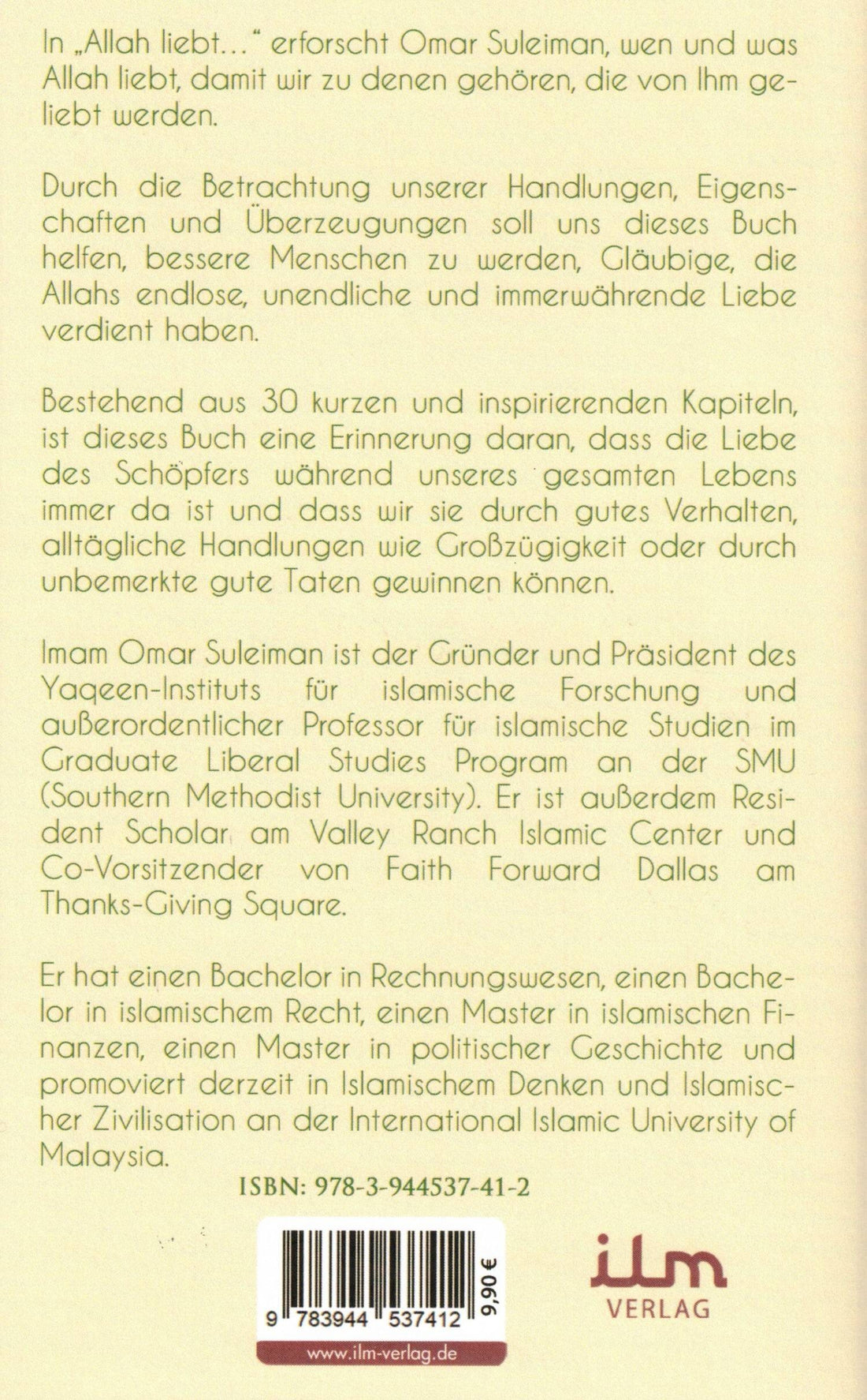 Allah liebt... Welche Menschen liebt unser Schöpfer?