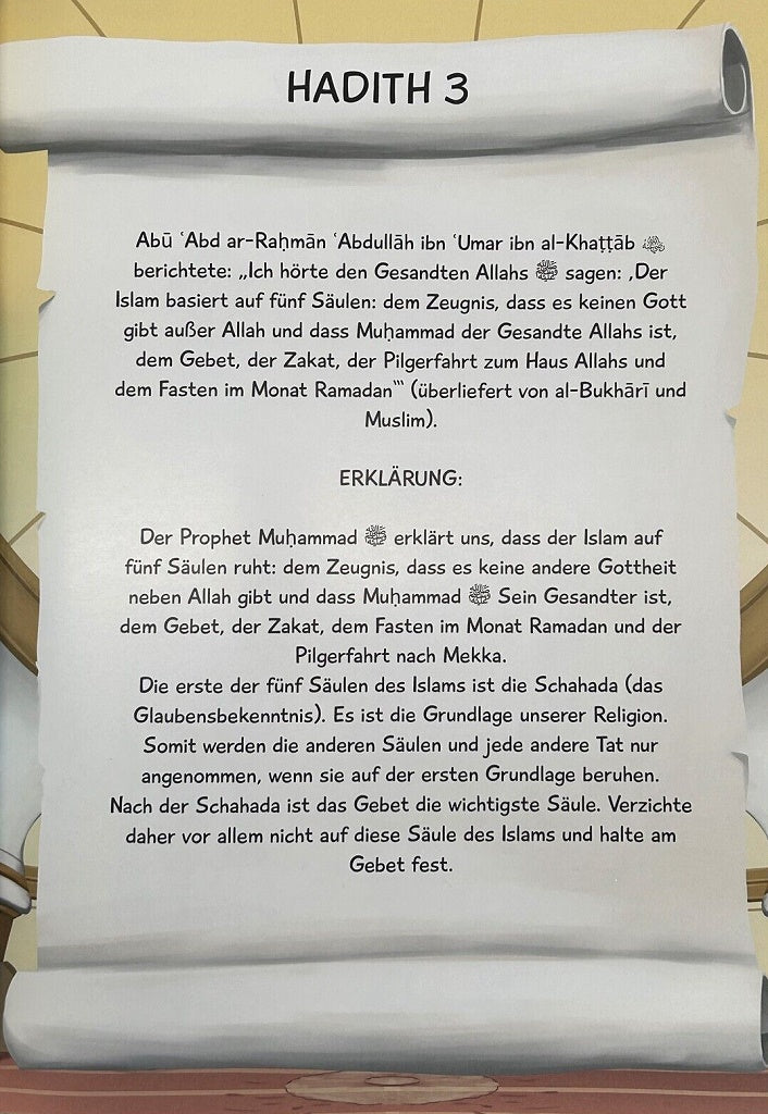 Muslimkid: Die 40 Hadithe von an-Nawawi für Kinder (Arabisch + Deutsch)