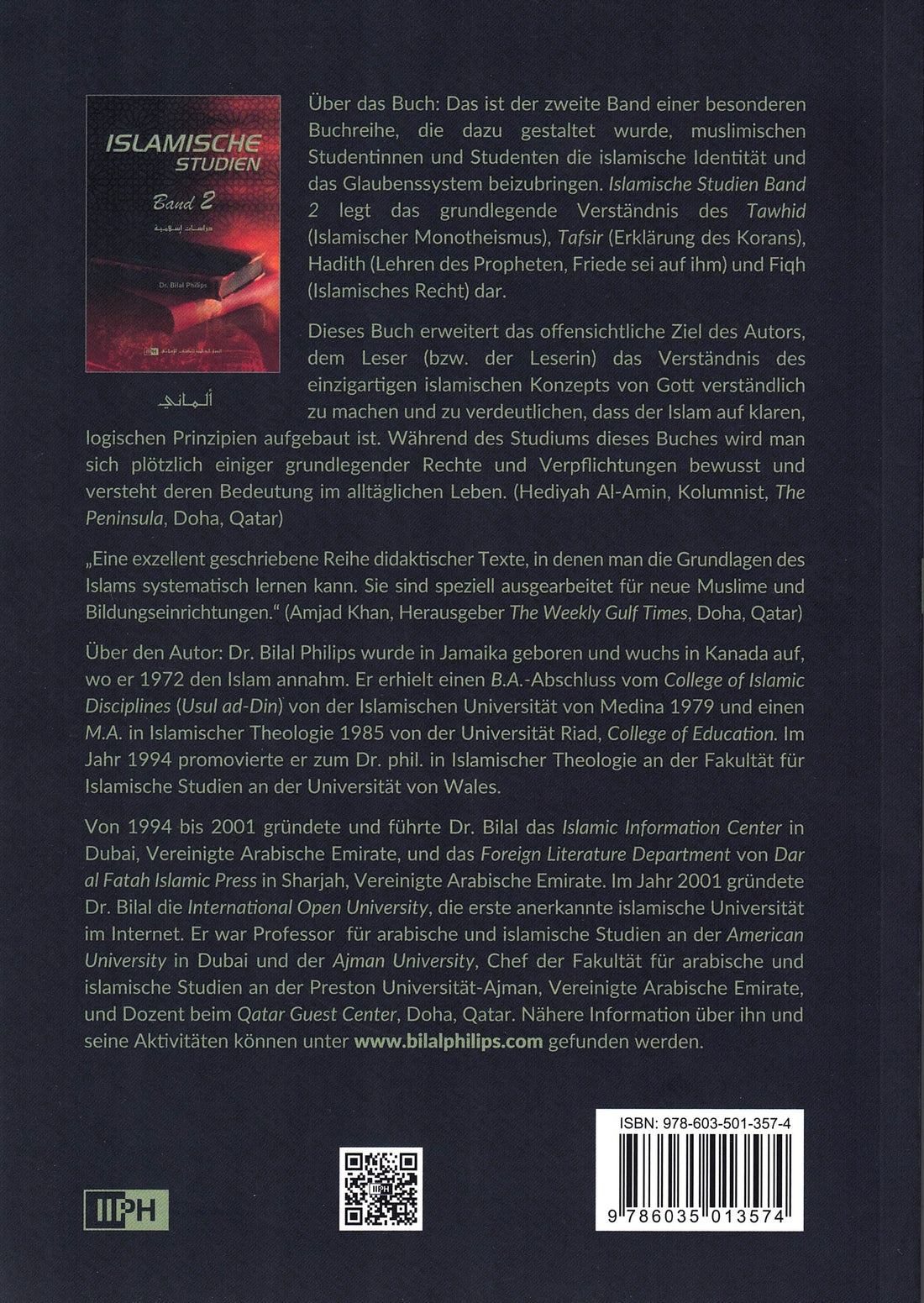 Islamische Studien Band 2