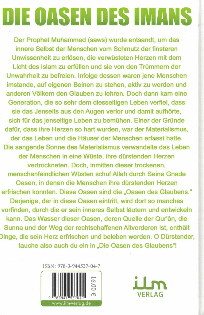Die Oasen des Imans